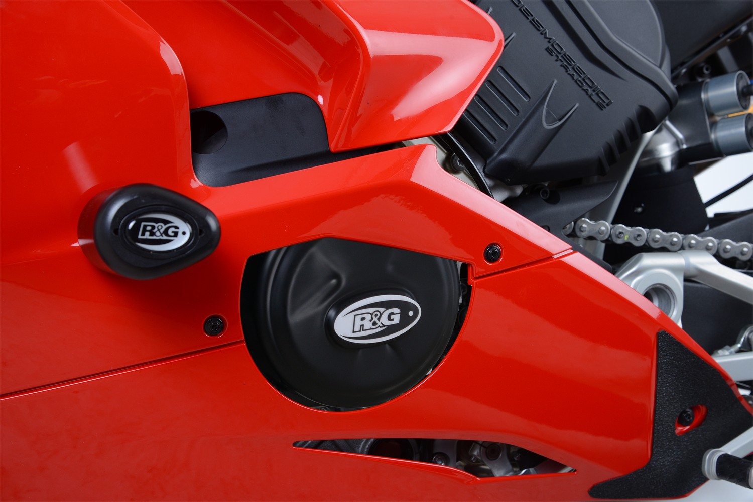 R&G Racing LHS Generator Cover for Ducati Panigale V4 / V4S / Speciale / V4R '19-22, Streetfighter V4 '20-'22 R&G Racing LHS Generator Cover for Ducati Panigale V4 / V4S / Speciale / V4R '19-22, Streetfighter V4 '20-'22